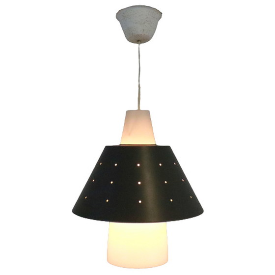 Image 1 of Glazen hanglamp 'pointelle'