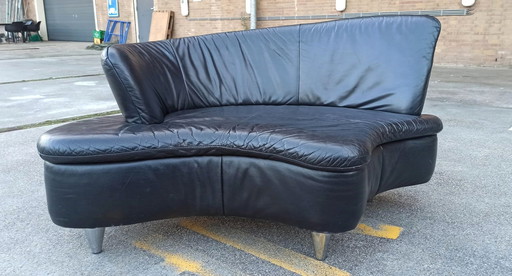 Leren Bankje / Loungebankje / Loveseat