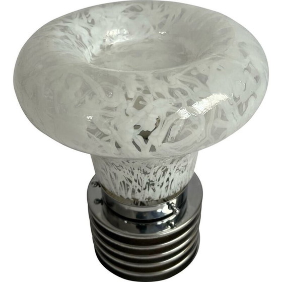 Image 1 of Vintage murano glazen tafellamp door Carlo Nason voor Mazzega, Italië 1970