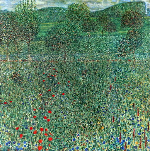 Gustav Klimt - Garden landscape