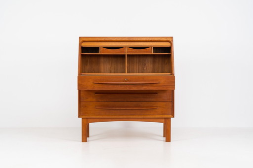 Zeldzame secretaire van Bernhard Pedersen & Søn (Denemarken, jaren 1960)