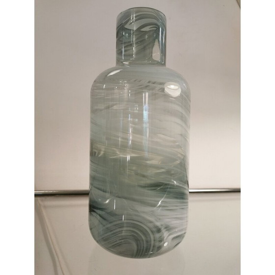 Image 1 of Vintage geblazen glazen vaas