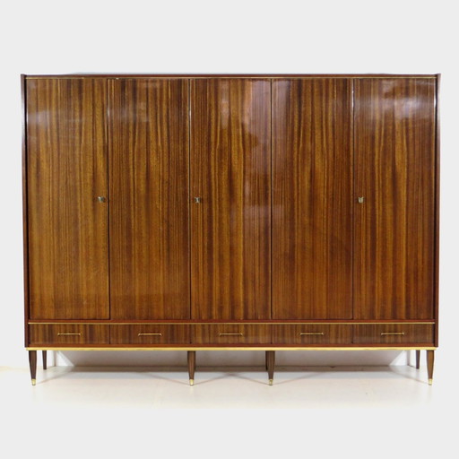 Vintage Mid Century Modern Design Kledingkast, 1960S