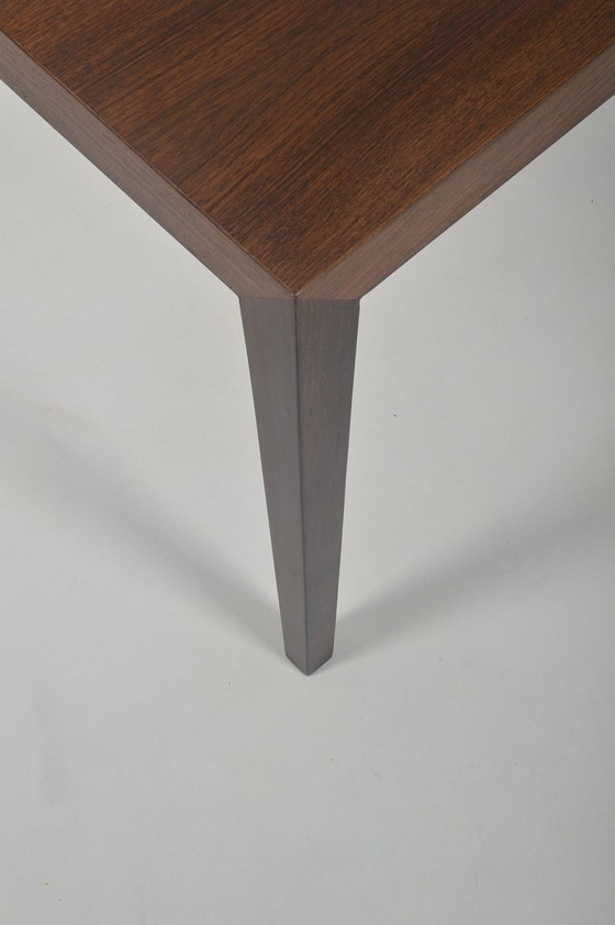 Image 1 of Deense houten salontafel van Severin Hansen voor Haslev, jaren '60