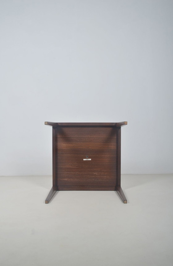 Image 1 of Deense houten salontafel van Severin Hansen voor Haslev, jaren '60