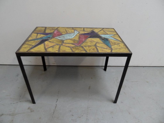 Image 1 of Vintage Tegel Tafel 1960'S