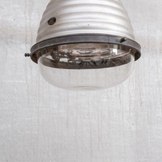 Image 1 of Vintage Mercurius glazen tweekleurige hanglamp, Frankrijk 1920