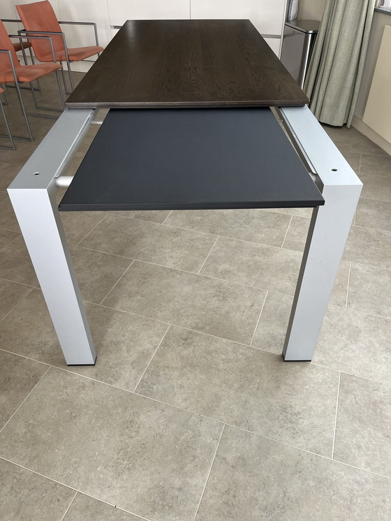 Image 1 of Arco Graphic Eettafel En 6 Stoelen