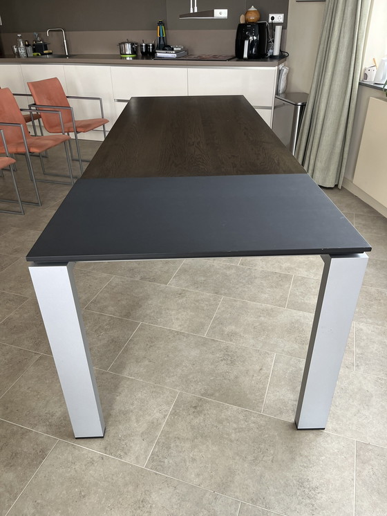 Image 1 of Arco Graphic Eettafel En 6 Stoelen