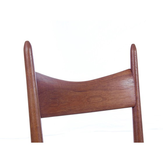 Image 1 of Set van 6 vintage Scandinavische teakhouten stoelen