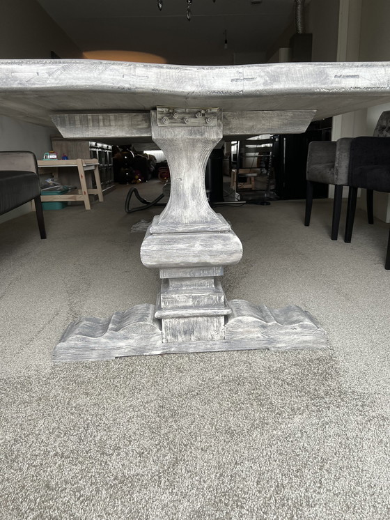 Image 1 of Vintage Klooster eettafel