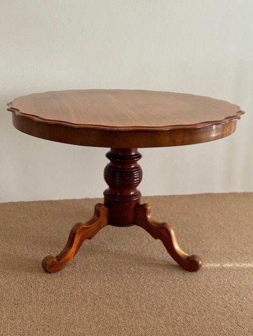 Ronde Biedermeier Eettafel