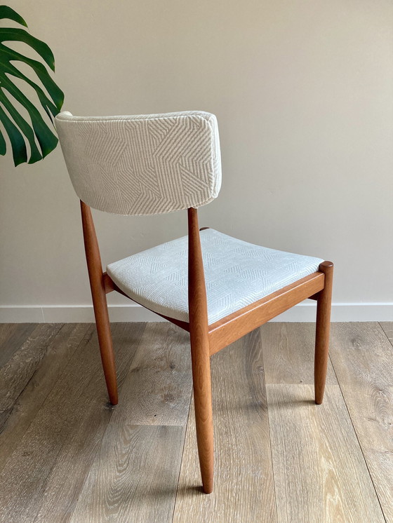 Image 1 of Set Van 4 Vintage Mid Century Stoelen