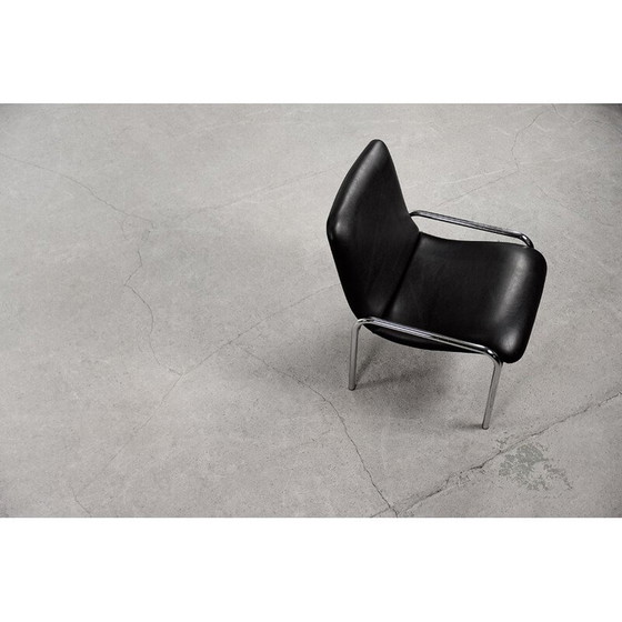 Image 1 of Paar oude verchroomde stalen buisfauteuils van Thonet, Duitsland 1970