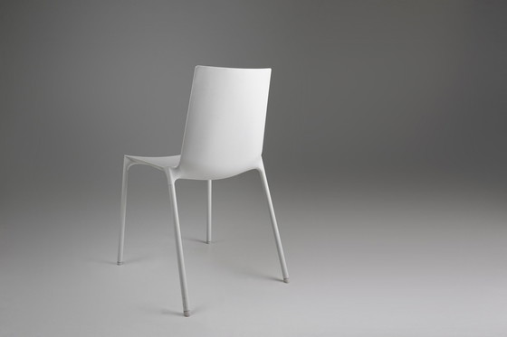 Image 1 of  21e Eeuw Wit Design Stoel, België