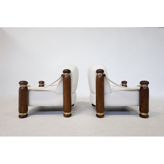 Image 1 of Paar vintage fauteuils, Italië 1970