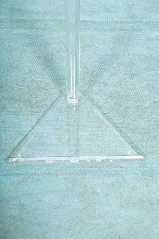 Image 1 of Minimalist dressboy plexiglass, postmodern coatrack 80s