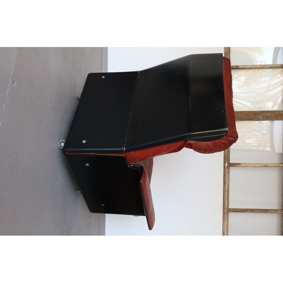 Image 1 of Vintage fauteuil met Ottomane van Dieter Rams voor Vitsoe - 1960