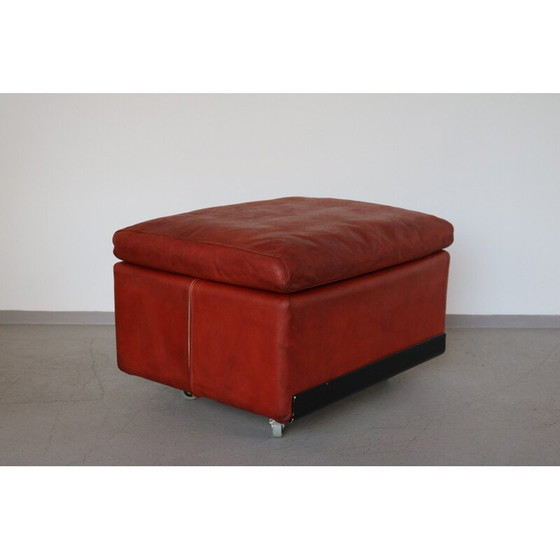 Image 1 of Vintage fauteuil met Ottomane van Dieter Rams voor Vitsoe - 1960