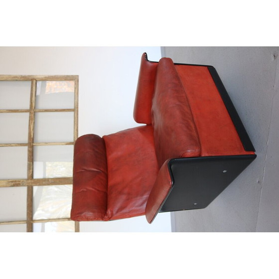 Image 1 of Vintage fauteuil met Ottomane van Dieter Rams voor Vitsoe - 1960