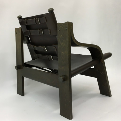 Set van 2 Safari-loungestoelen, jaren 1970