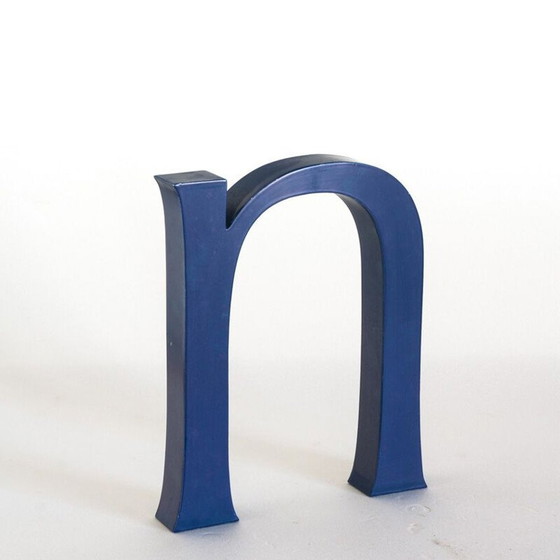 Image 1 of Vintage geschilderde metalen posterset