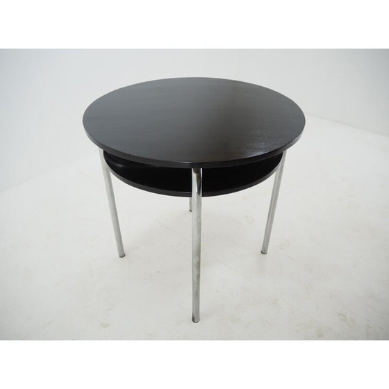 Image 1 of Vintage chromen Bauhaus tafel functionalisme, Tsjecho-Slowakije 1920