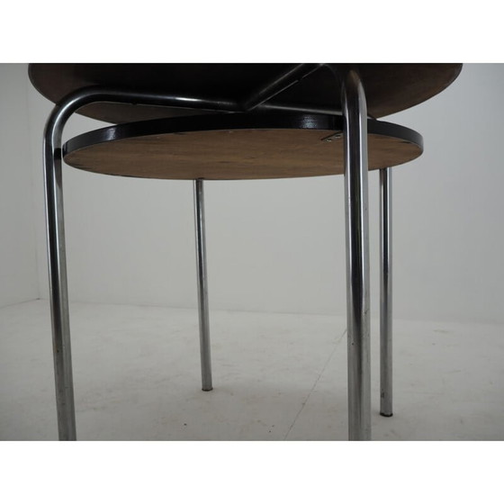 Image 1 of Vintage chromen Bauhaus tafel functionalisme, Tsjecho-Slowakije 1920