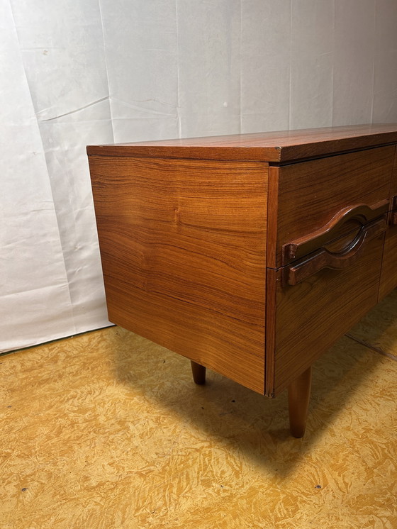 Image 1 of Mid Century Retro Vintage Teak Dressoir Van Stonehill 1960