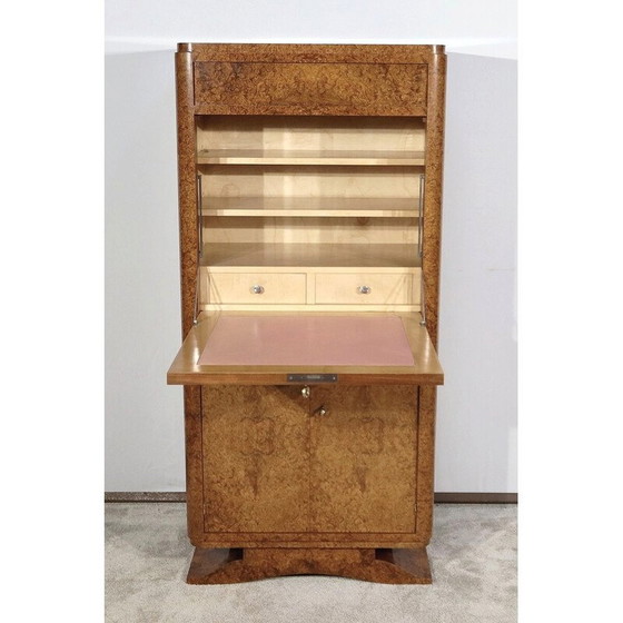 Image 1 of Vintage secretaire van Amboyna, 1920