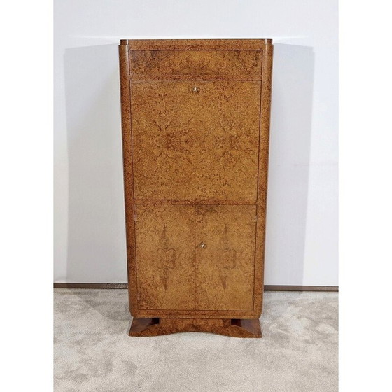 Image 1 of Vintage secretaire van Amboyna, 1920