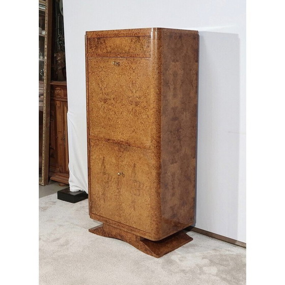 Image 1 of Vintage secretaire van Amboyna, 1920