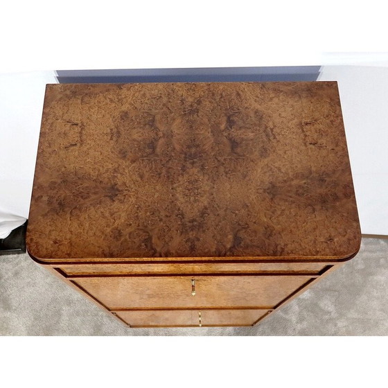 Image 1 of Vintage secretaire van Amboyna, 1920