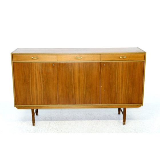 Image 1 of Vintage walnoten dressoir, Zweden 1960