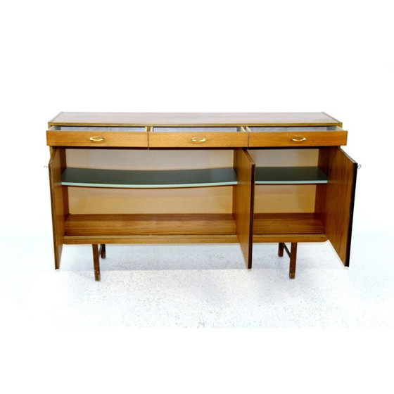 Image 1 of Vintage walnoten dressoir, Zweden 1960