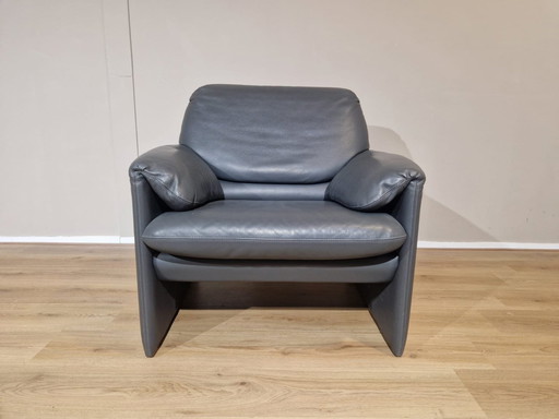 Leolux Bora Beta Fauteuil Grijs Leder Design Axel Enthoven