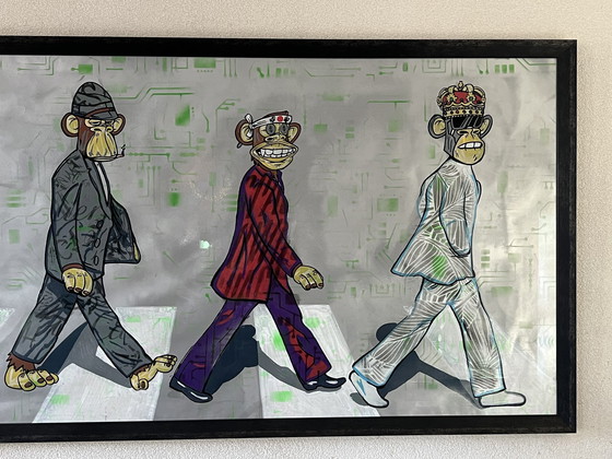 Image 1 of Kunstwerk Moabit, Geinspireerd Op De Beatles