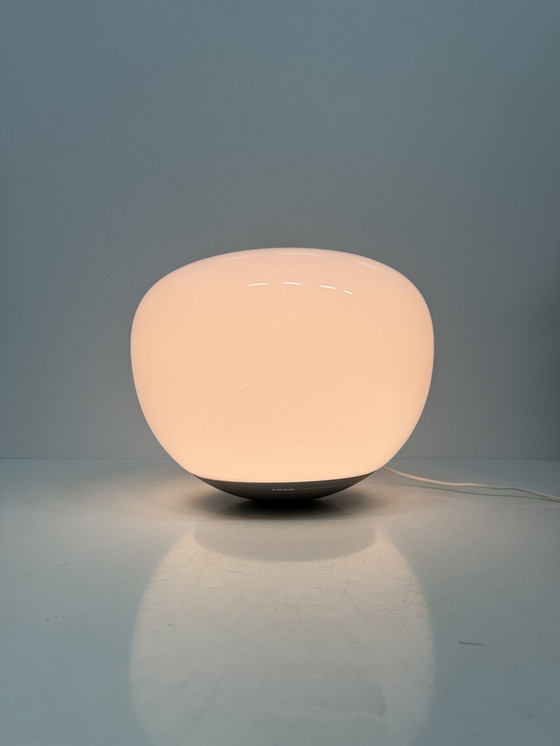 Image 1 of Ikea Jonisk Dimbare Vloerlamp & Hocker