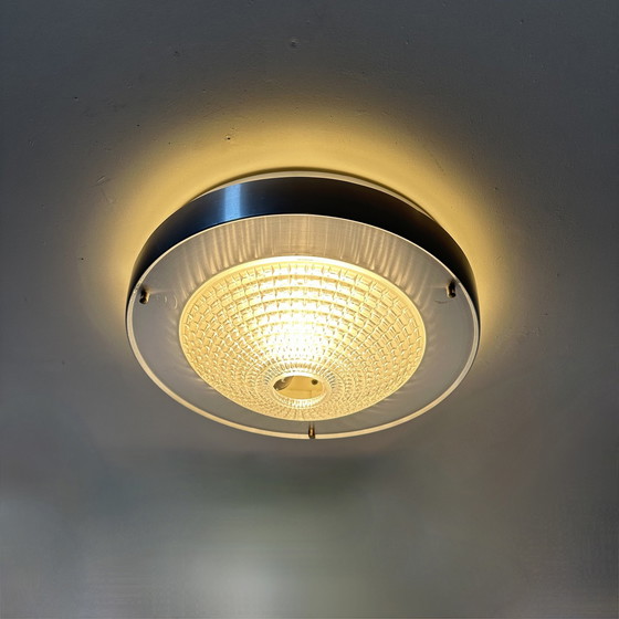 Image 1 of Raak Flush Mount Ceiling Lamp B-1043 , 1970S Ufo Space Age