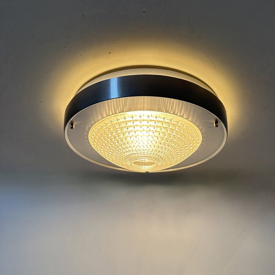 Image 1 of Raak Flush Mount Ceiling Lamp B-1043 , 1970S Ufo Space Age