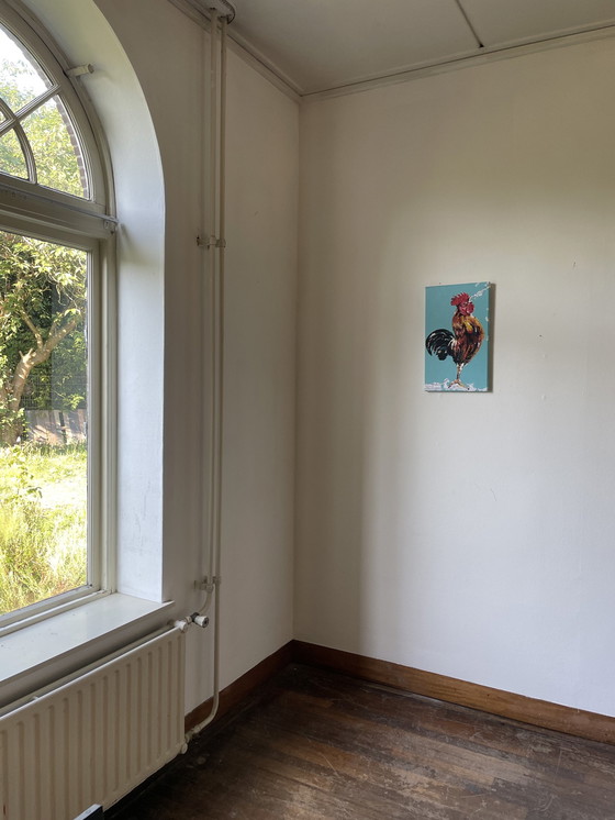 Image 1 of Schilderij Van Een Haantje