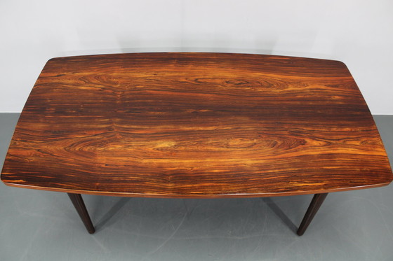 Image 1 of 1960S Grote Deense Houten Eettafel