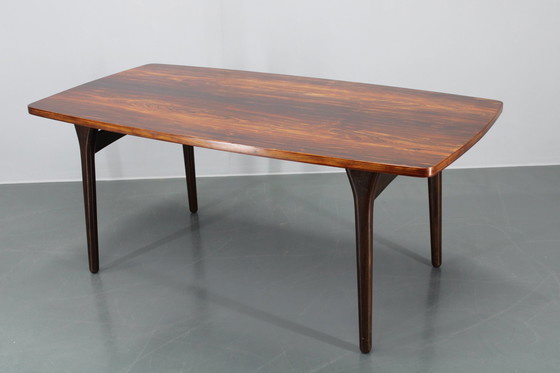 Image 1 of 1960S Grote Deense Houten Eettafel