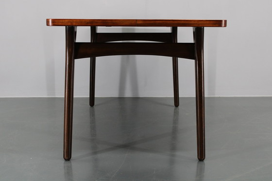 Image 1 of 1960S Grote Deense Houten Eettafel