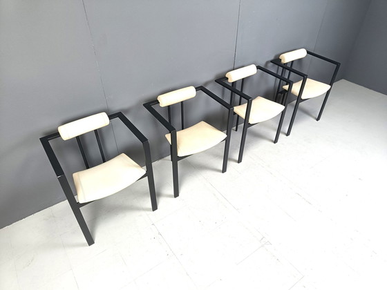 Image 1 of Trix eetkamerstoelen van Karl Friedrich Förster voor Kff, 1980S, set van 4