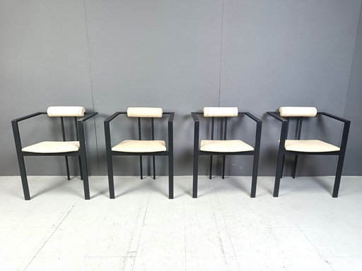 Trix eetkamerstoelen van Karl Friedrich Förster voor Kff, 1980S, set van 4