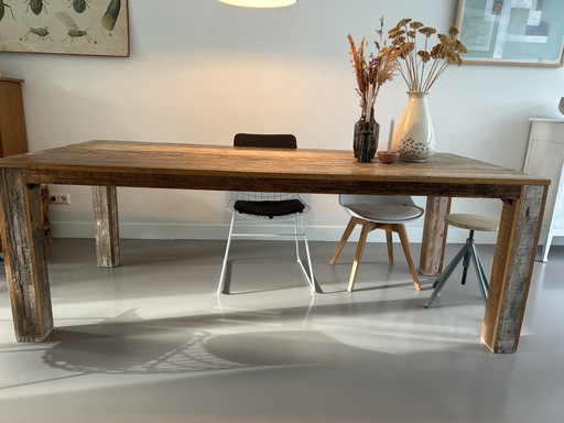 Braziliaans Steigerhout Eettafel