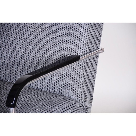 Image 1 of Paar vintage grijze fauteuils van Anton Lorenz voor Mucke Melder, jaren 1930