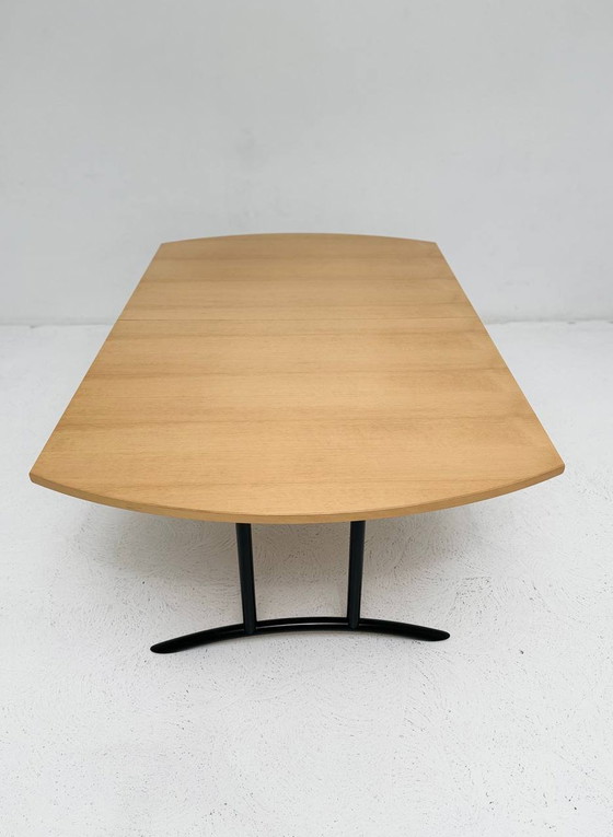 Image 1 of Vintage Stokke uitschuifbare tafel van beukenhout, begin jaren 2000