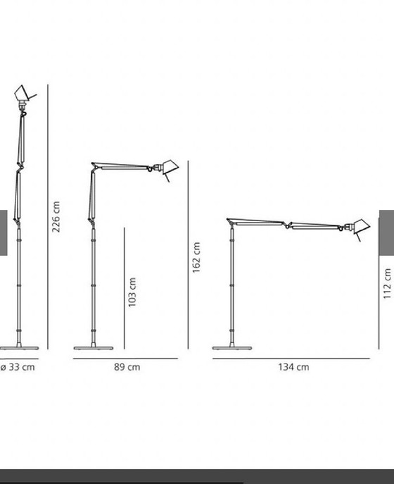 Image 1 of Artemide Tolomeo Vloerlamp 